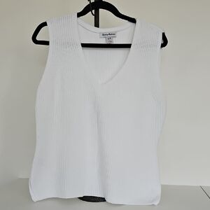 Tommy Bahama  White Sleeveless Sweater